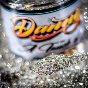 Crushed Glass - Fine, Silver